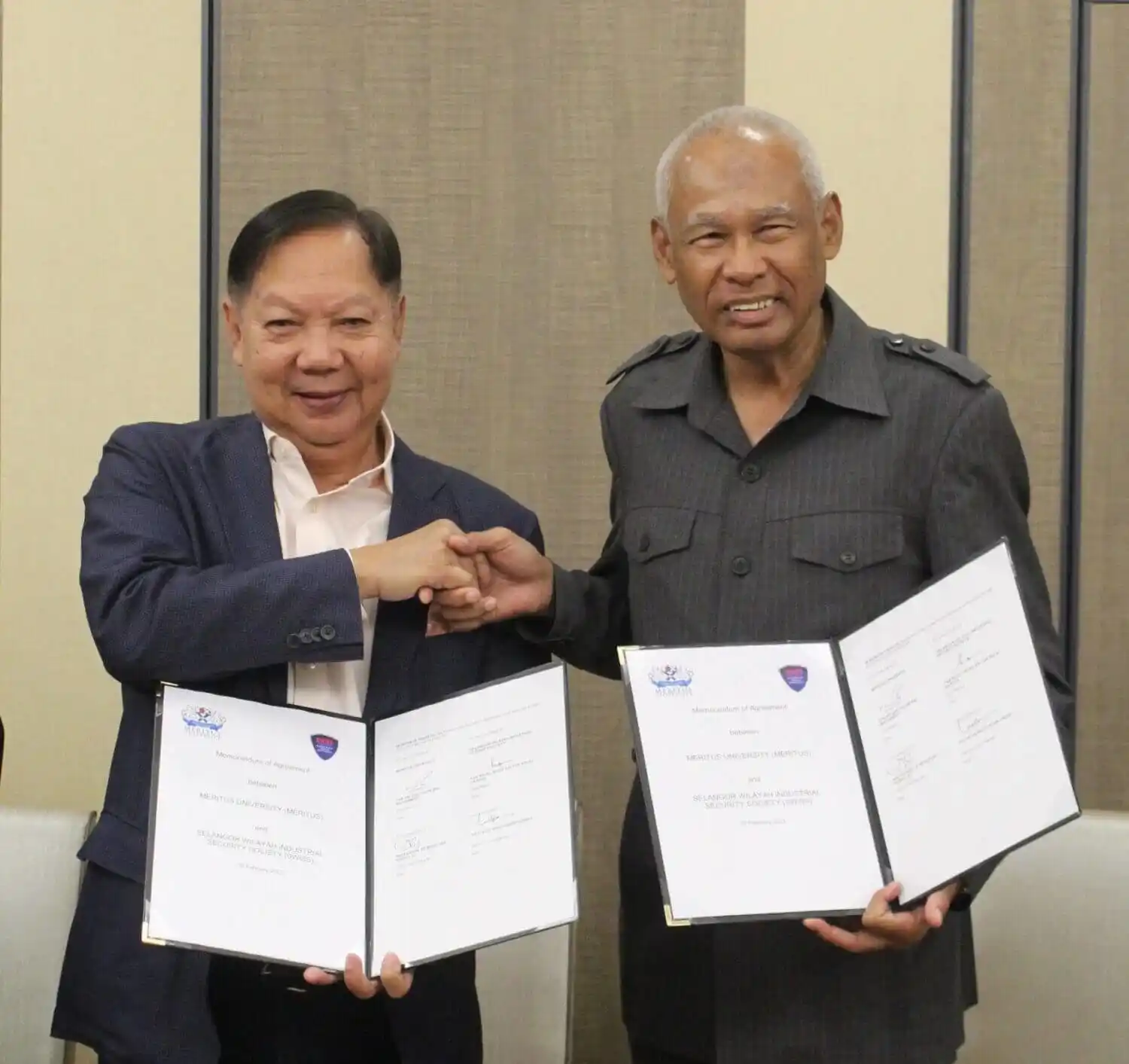 Meritus University collaborates with Selangor Wilayah Industrial Security Society